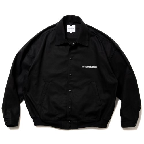 他の写真1: COOTIE PRODUCTIONS/Cotton OX Award Jacket（Black）［アワードJKT-24春夏］