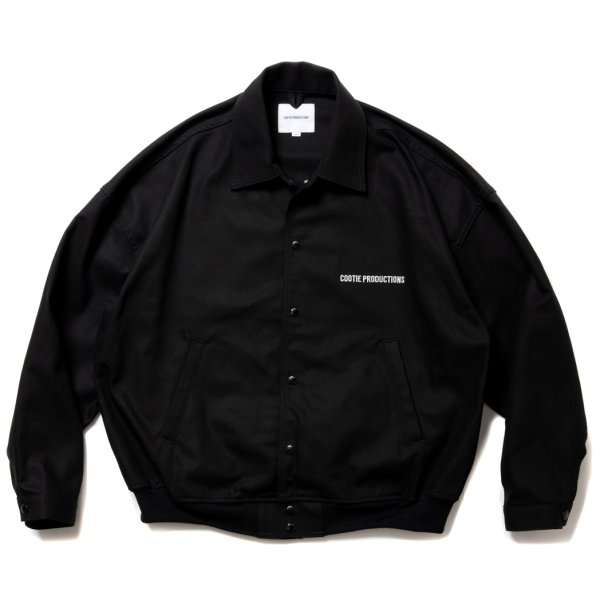 画像2: COOTIE PRODUCTIONS/Cotton OX Award Jacket（Black）［アワードJKT-24春夏］
