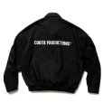 画像1: COOTIE PRODUCTIONS/Cotton OX Award Jacket（Black）［アワードJKT-24春夏］ (1)
