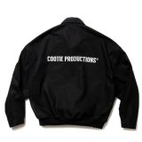 COOTIE PRODUCTIONS/Cotton OX Award Jacket（Black）［アワードJKT-24春夏］