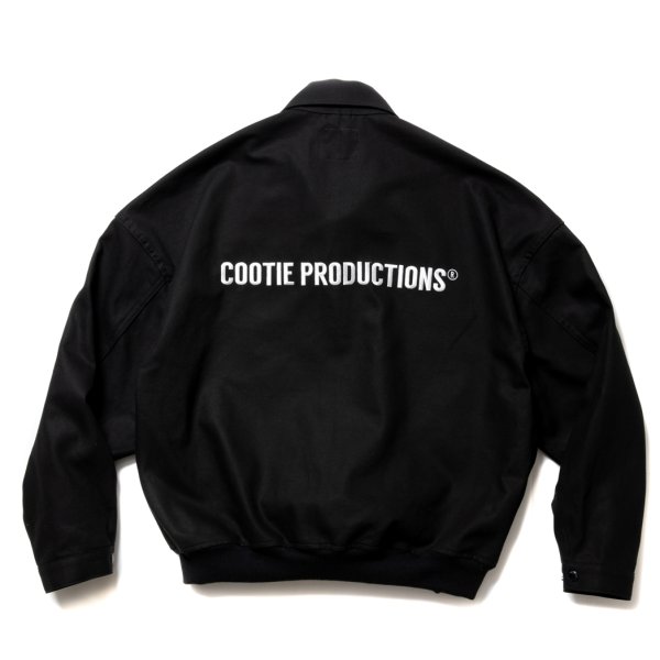 画像1: COOTIE PRODUCTIONS/Cotton OX Award Jacket（Black）［アワードJKT-24春夏］