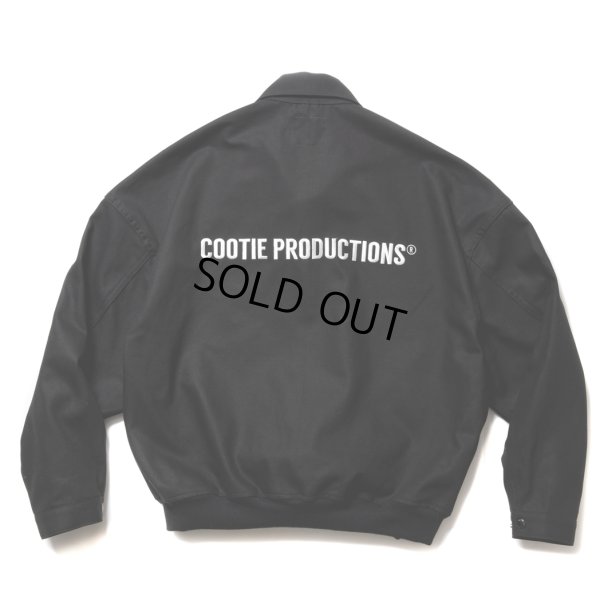 画像1: COOTIE PRODUCTIONS/Cotton OX Award Jacket（Black）［アワードJKT-24春夏］