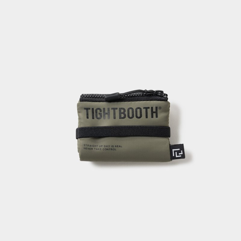 画像1: TIGHTBOOTH/COMPACT WALLET（RAMIDUS × TIGHTBOOTH）（Olive）［コンパクトウォレット-24春夏］