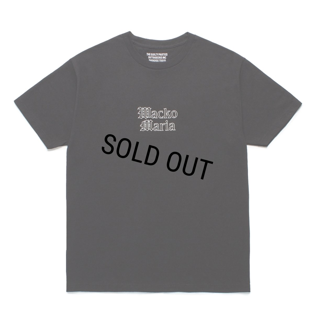 画像2: WACKO MARIA/TIM LEHI / T-SHIRT（BLACK）［刺繍+プリントT-24春夏］ (2)