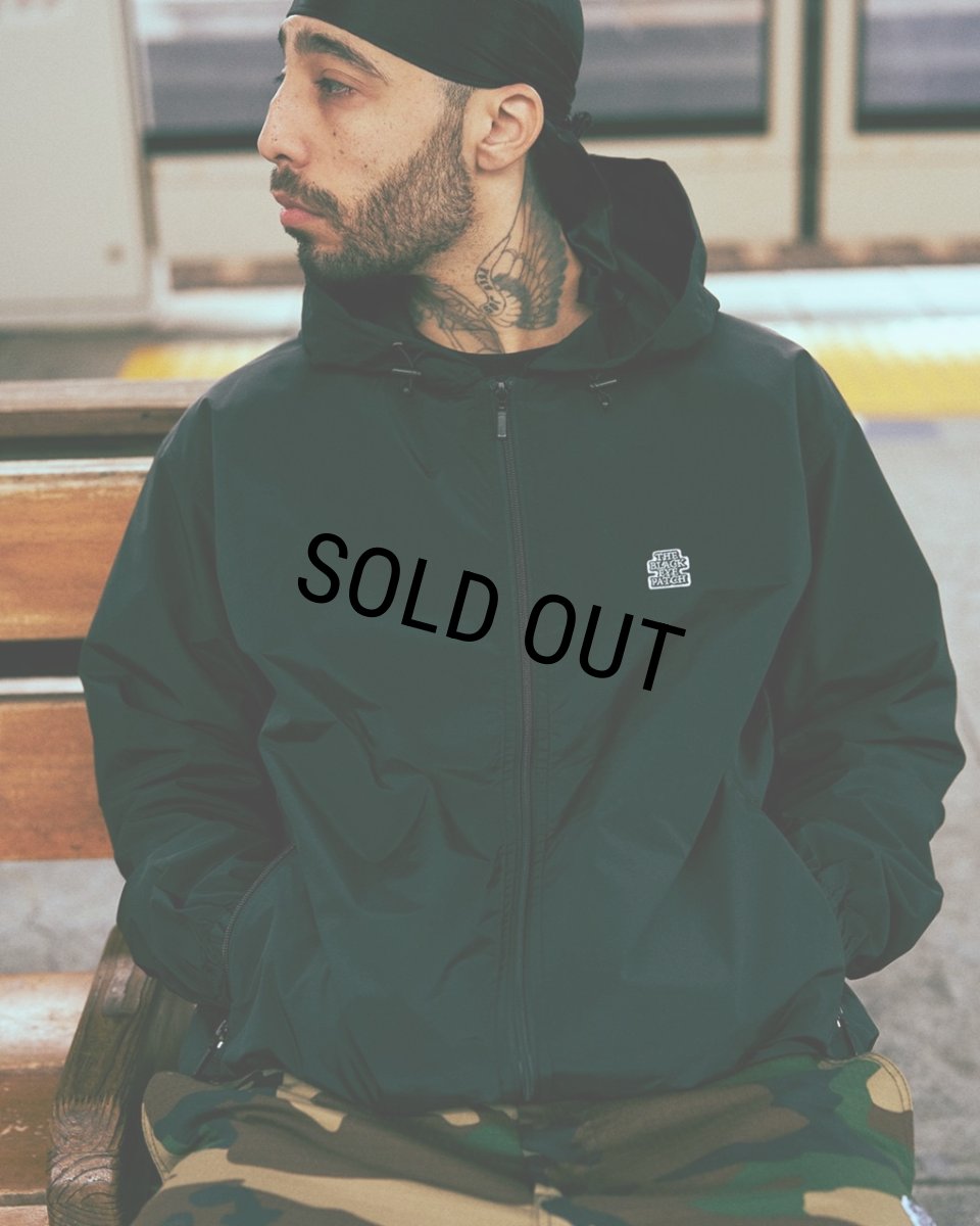 画像3: BlackEyePatch/THERMOGRAPHY OG LABEL HOODED JACKET (BLACK) (3)