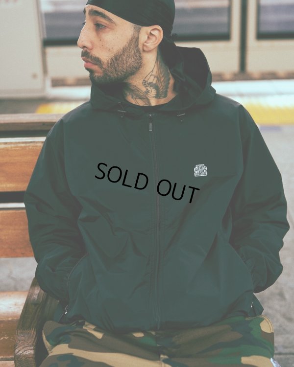 画像3: BlackEyePatch/THERMOGRAPHY OG LABEL HOODED JACKET （BLACK）