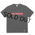 WACKO MARIA/WASHED HEAVY WEIGHT T-SHIRT（BLACK）［プリントT-24春夏］
