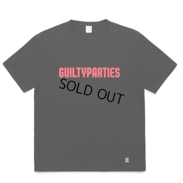 画像1: WACKO MARIA/WASHED HEAVY WEIGHT T-SHIRT（BLACK）［プリントT-24春夏］