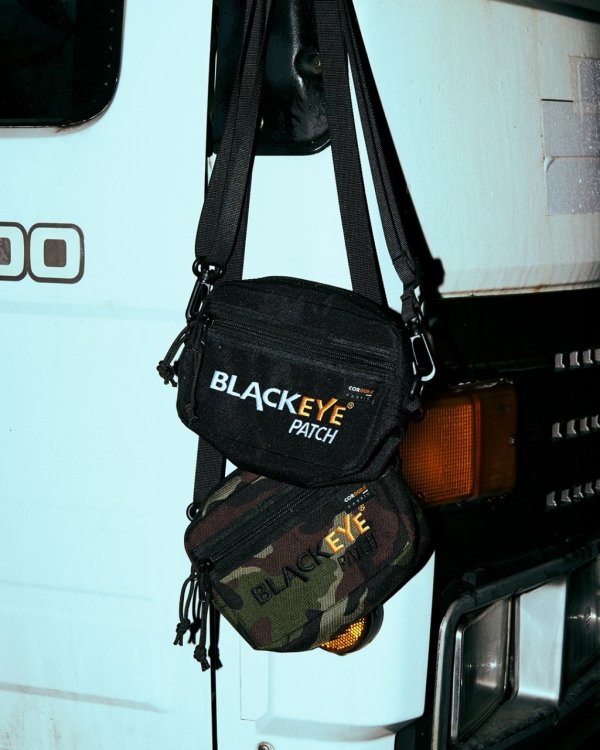 画像3: BlackEyePatch/DURABILITY LOGO CORDURA SHOULDER BAG （BLACK）