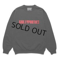 WACKO MARIA/HEAVY WEIGHT CREW NECK SWEAT SHIRT（BLACK）［クルーネックスウェット-24春夏］