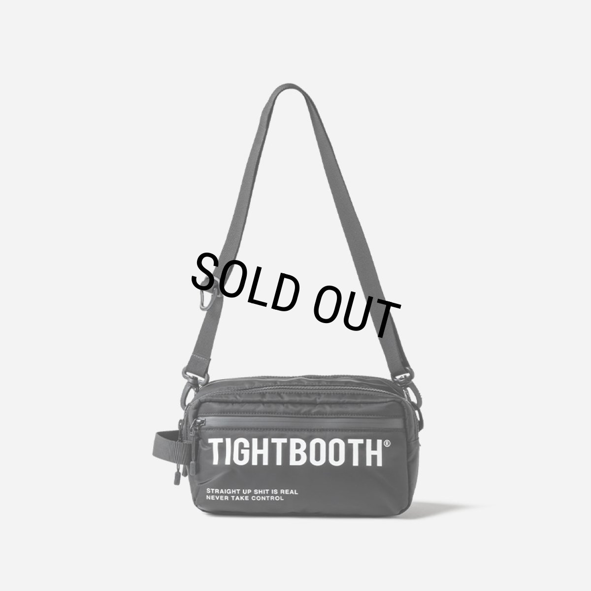 画像1: TIGHTBOOTH/GROOMING POUCH（RAMIDUS × TIGHTBOOTH）（Black）［グルーミングポーチ-24春夏］ (1)
