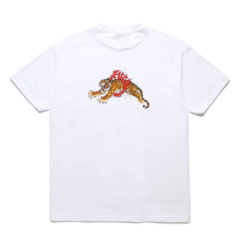 画像2: WACKO MARIA/TIM LEHI / T-SHIRT（WHITE）［刺繍+プリントT-24春夏］