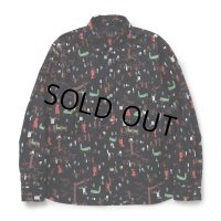 RATS/LITTLE RED RIDING HOOD B.D SHIRT（BLACK）［B.Dシャツ-24春夏］