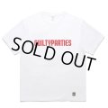 WACKO MARIA/WASHED HEAVY WEIGHT T-SHIRT（WHITE）［プリントT-24春夏］