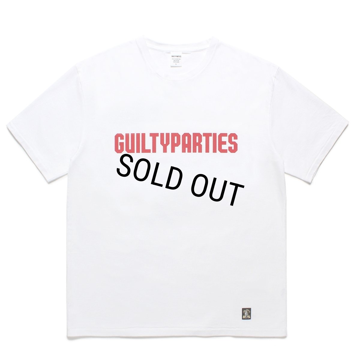 画像1: WACKO MARIA/WASHED HEAVY WEIGHT T-SHIRT（WHITE）［プリントT-24春夏］ (1)