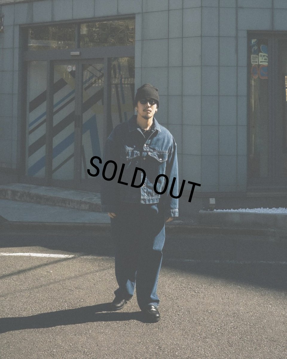 画像3: COOTIE PRODUCTIONS/Rib Stitch Cuffless Beanie（Black）［カフレスビーニー-24春夏］ (3)