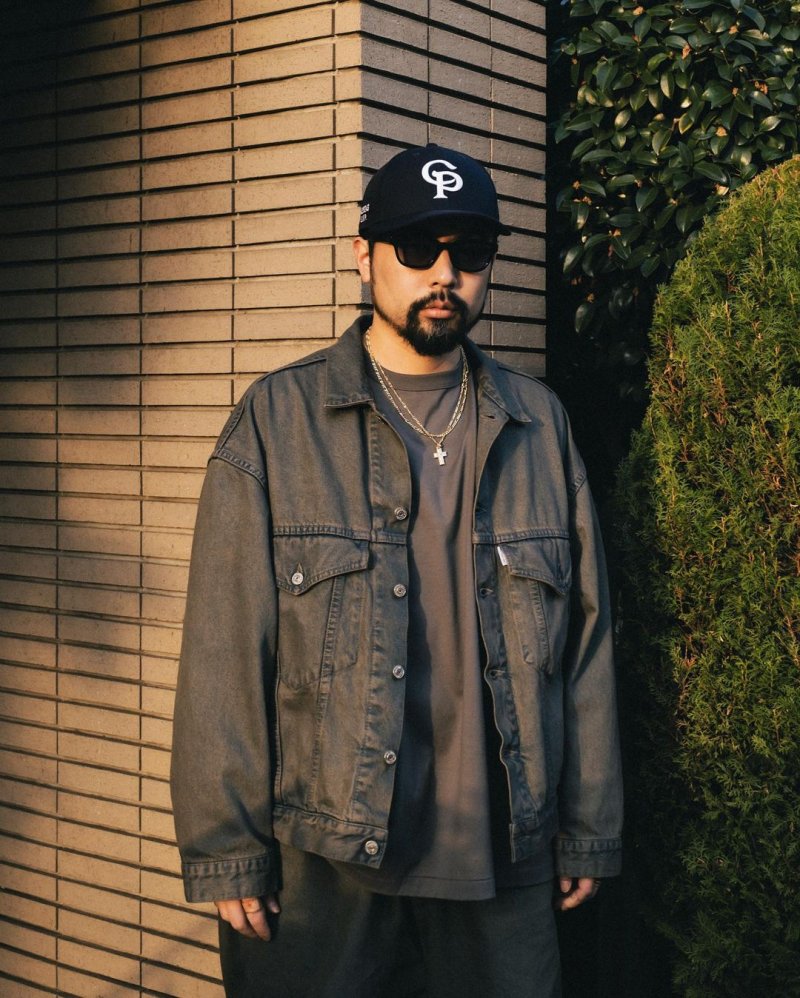 画像2: COOTIE PRODUCTIONS/Supima Oversized Cellie L/S Tee（Gray）［オーバーサイズセリー長袖T-24春夏］