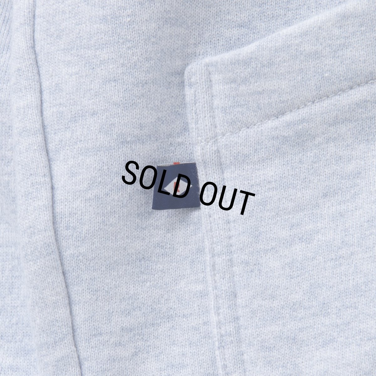 画像5: RATS/TRIM ZIP HOODIE（HEATHER BLUE）［トリムジップフーディー-24春夏］ (5)