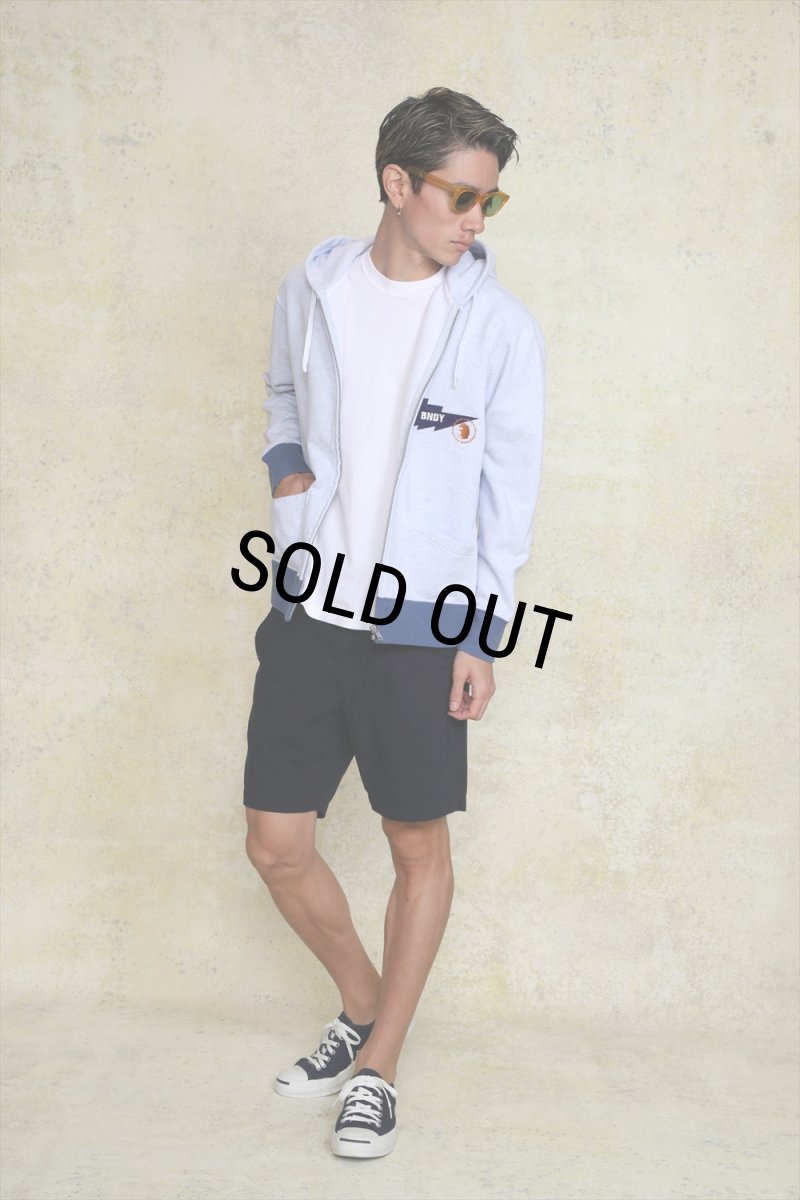 画像7: RATS/TRIM ZIP HOODIE（HEATHER BLUE）［トリムジップフーディー-24春夏］ (7)