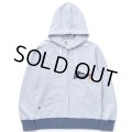 RATS/TRIM ZIP HOODIE（HEATHER BLUE）［トリムジップフーディー-24春夏］