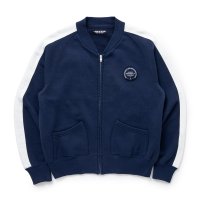 【30%OFF】RATS/50's ZIP SWEAT（NAVY）［50'sジップスウェット-24春夏］
