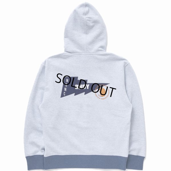 画像2: RATS/TRIM ZIP HOODIE（HEATHER BLUE）［トリムジップフーディー-24春夏］