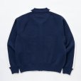 画像2: 【30%OFF】RATS/50's ZIP SWEAT（NAVY）［50'sジップスウェット-24春夏］ (2)