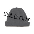 COOTIE PRODUCTIONS/Lowgauge Roll Up Beanie（Black）［ロールアップビーニー-24春夏］