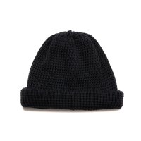 COOTIE PRODUCTIONS/Lowgauge Roll Up Beanie（Black）［ロールアップビーニー-24春夏］