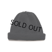 COOTIE PRODUCTIONS/Lowgauge Roll Up Beanie（Black）［ロールアップビーニー-24春夏］