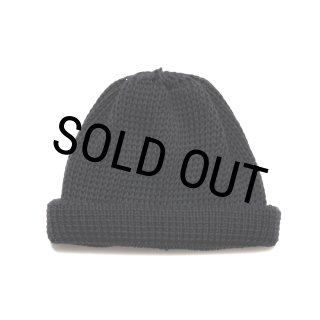COOTIE PRODUCTIONS/Lowgauge Roll Up Beanie（Black）［ロールアップ