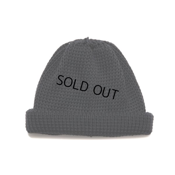 画像1: COOTIE PRODUCTIONS/Lowgauge Roll Up Beanie（Black）［ロールアップビーニー-24春夏］