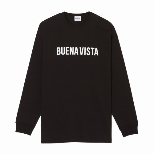 他の写真1: BUENA VISTA/BUENA VISTA LOGO L/S（BLACK）［プリント長袖T-24春夏］