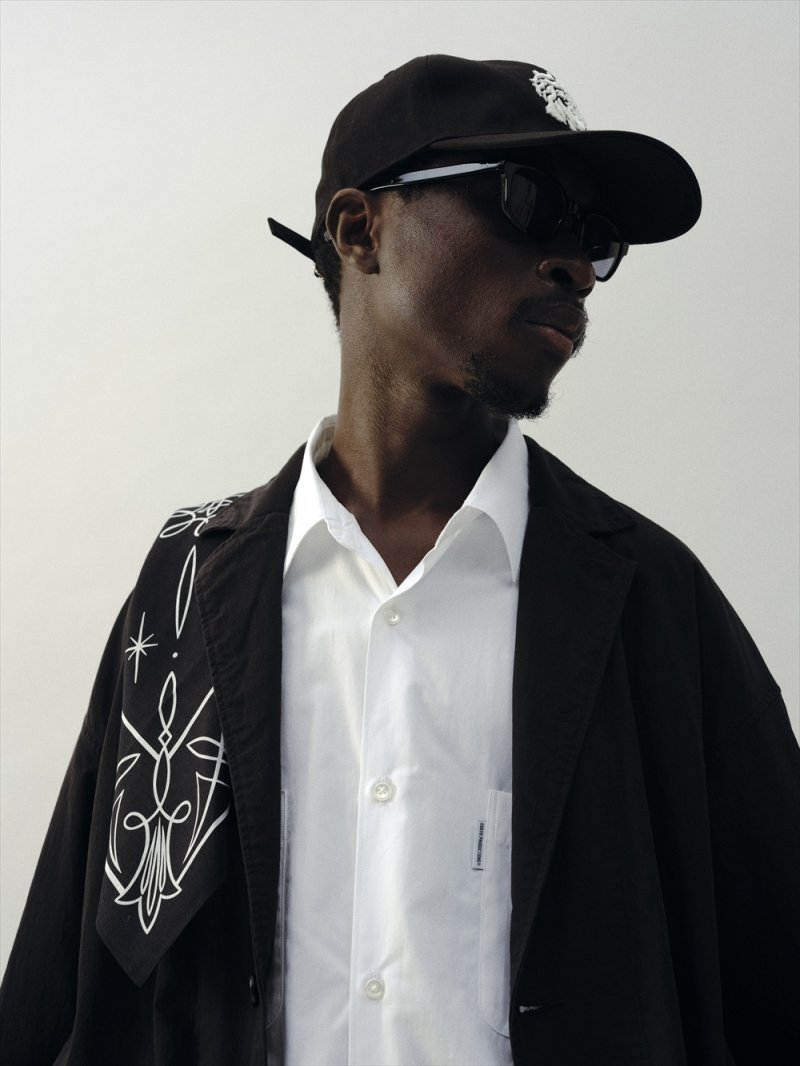 画像3: COOTIE PRODUCTIONS/120/2 Broad L/S Shirt（White）［ブロードシャツ-24春夏］