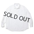 COOTIE PRODUCTIONS/120/2 Broad L/S Shirt（White）［ブロードシャツ-24春夏］
