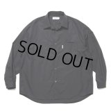COOTIE PRODUCTIONS/120/2 Broad L/S Shirt（Black）［ブロードシャツ-24春夏］