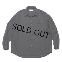 COOTIE PRODUCTIONS/120/2 Broad L/S Shirt（Black）［ブロードシャツ-24春夏］
