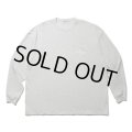 COOTIE PRODUCTIONS/C/R Smooth Jersey L/S Tee（Oatmeal）［スムースジャージ長袖T-24春夏］