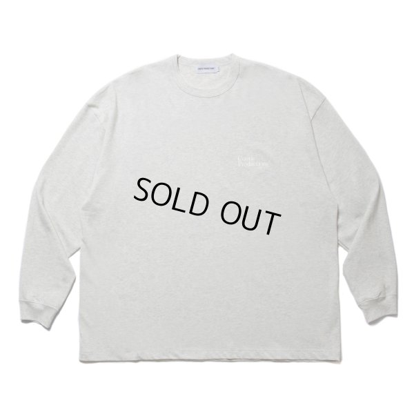 画像1: COOTIE PRODUCTIONS/C/R Smooth Jersey L/S Tee（Oatmeal）［スムースジャージ長袖T-24春夏］