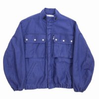 DAIRIKU/Mole Skin Military Jacket（Wash Navy）［モールスキンミリタリーJKT-24春夏］