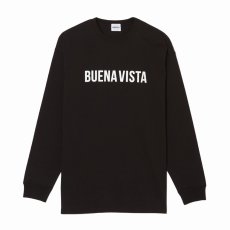 画像1: BUENA VISTA/BUENA VISTA LOGO L/S（BLACK）［プリント長袖T-24春夏］ (1)