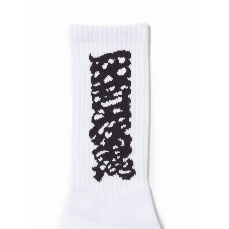 画像2: BUENA VISTA/夜露死苦 SOX（WHITE）［ソックス-24春夏］