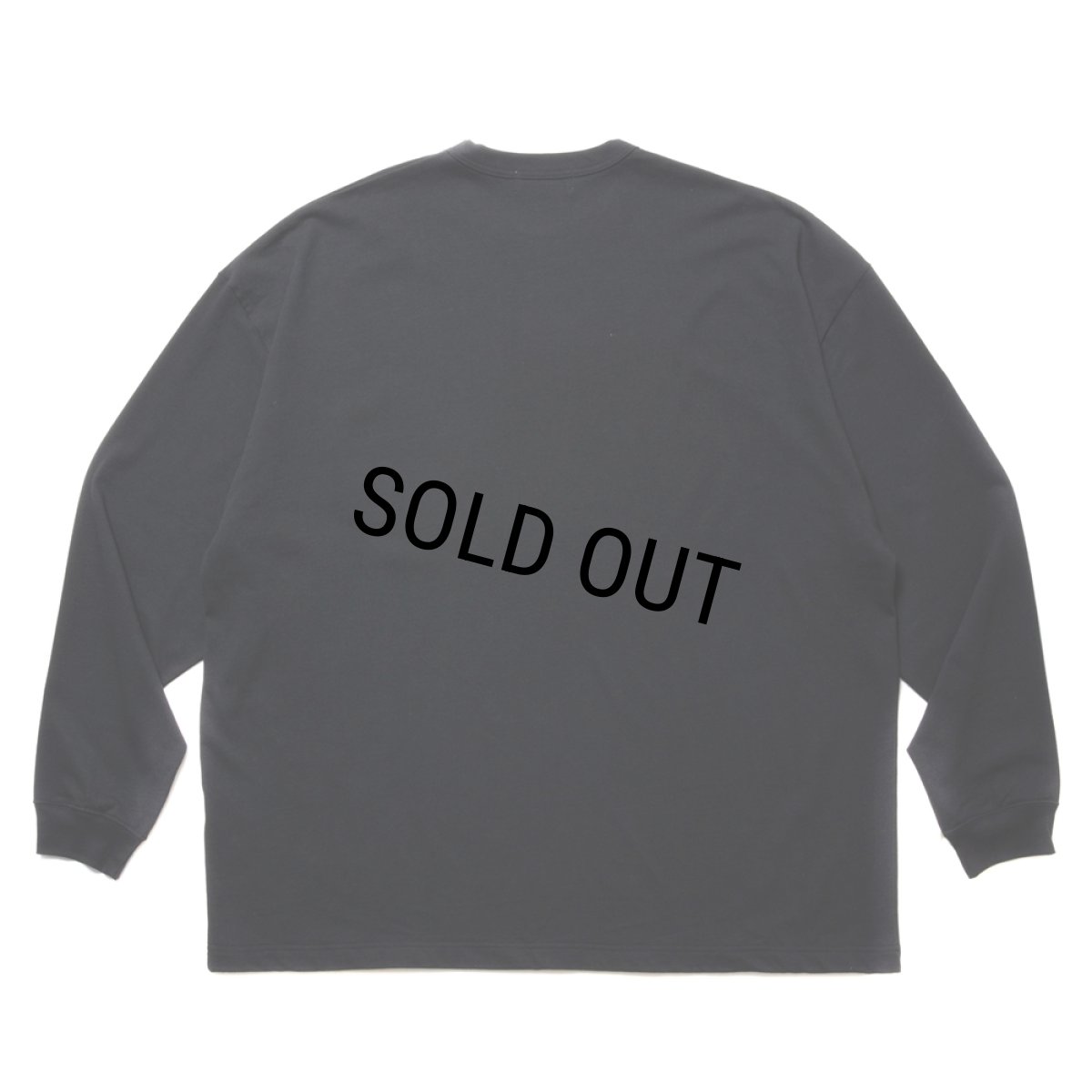 画像2: COOTIE PRODUCTIONS/C/R Smooth Jersey L/S Tee（Black）［スムースジャージ長袖T-24春夏］ (2)