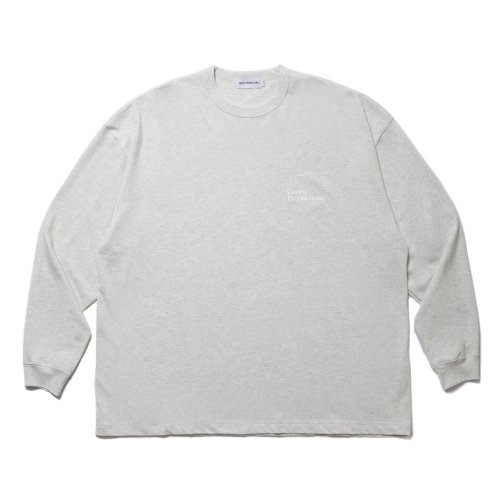 他の写真1: COOTIE PRODUCTIONS/C/R Smooth Jersey L/S Tee（Oatmeal）［スムースジャージ長袖T-24春夏］