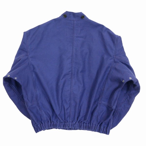 画像2: 【30%OFF】DAIRIKU/Mole Skin Military Jacket（Wash Navy）［モールスキンミリタリーJKT-24春夏］
