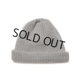 COOTIE PRODUCTIONS/Lowgauge Roll Up Beanie（Gray）［ロールアップビーニー-24春夏］