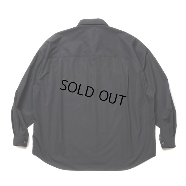 画像2: COOTIE PRODUCTIONS/120/2 Broad L/S Shirt（Black）［ブロードシャツ-24春夏］