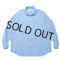 COOTIE PRODUCTIONS/120/2 Broad L/S Shirt（Saxe）［ブロードシャツ-24春夏］