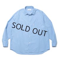 COOTIE PRODUCTIONS/120/2 Broad L/S Shirt（Saxe）［ブロードシャツ-24春夏］
