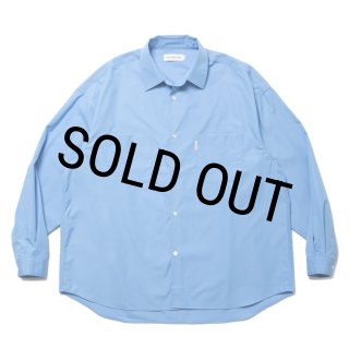 COOTIE PRODUCTIONS/120/2 Broad L/S Shirt（Saxe）［ブロードシャツ